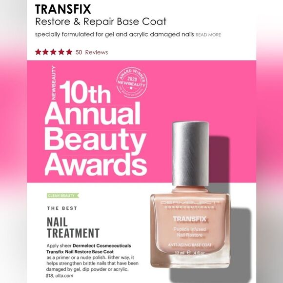 Dermelect Transfix Restore & Repair Base Coat - Picture 2 of 7